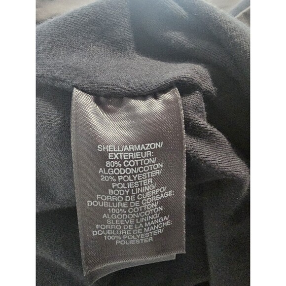 DKNY Jacket Men's Brown Military Utility Canvas Chore Coat XL Full Zip - Picture 6 of 7